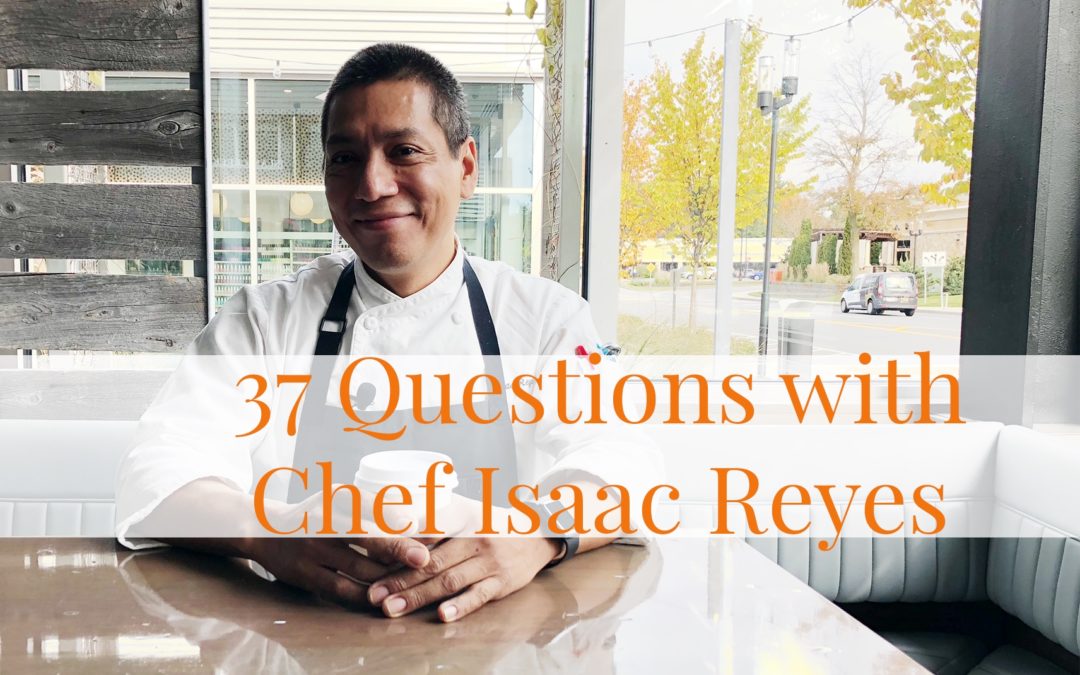 37 Questions with Sous Chef Isacc Reyes